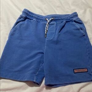 Vineyard Vines Blue Athletic Shorts with Elastic Waistband